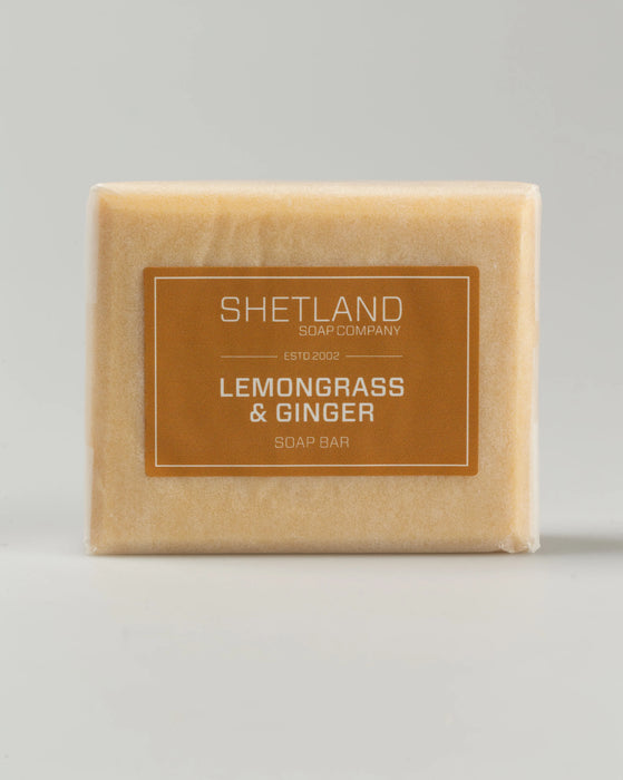 Shetland Soap Company - Lemongrass and Ginger Soap Bar 90g