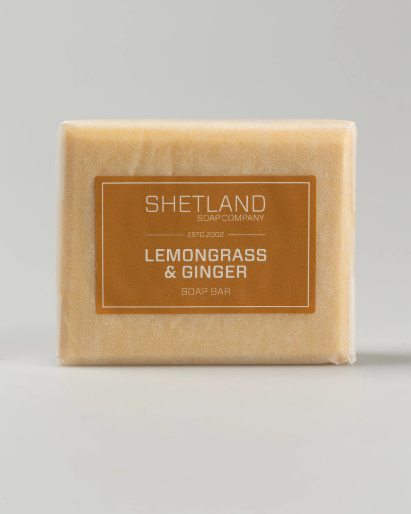 Shetland Soap Company - Lemongrass and Ginger Soap Bar 90g