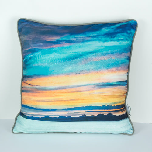 Cath Waters - The Western Isles from Skye Cushion