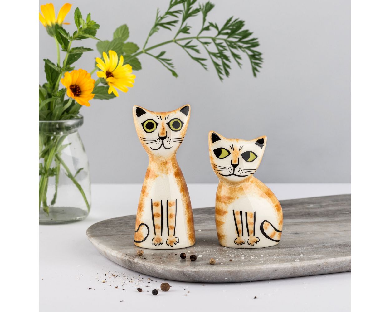 Hannah Turner Salt and Pepper Ginger Cats