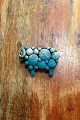 Skaramanda Jewellery Sheep Brooch